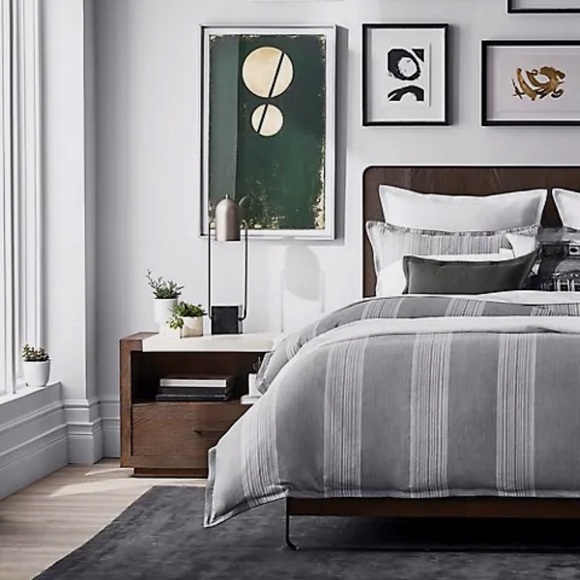 GlucksteinHome Como 3-Piece Duvet Cover Set - Picture 1 of 7